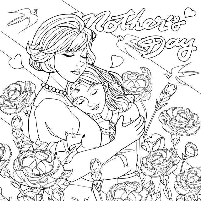 A Hug on Mother's Day