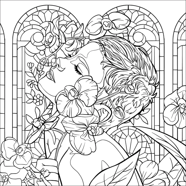 Child among Flowers