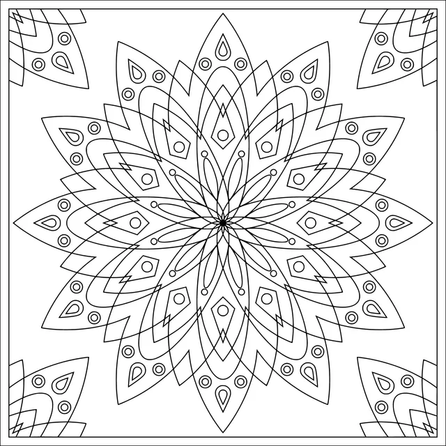 Colorful Mandala Pattern