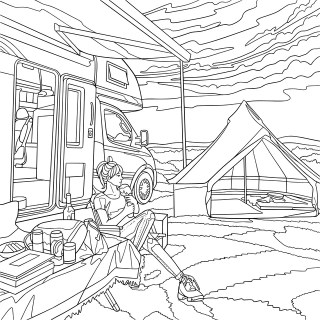 Pleasant Camping Time