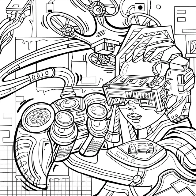 Futuristic Gamer