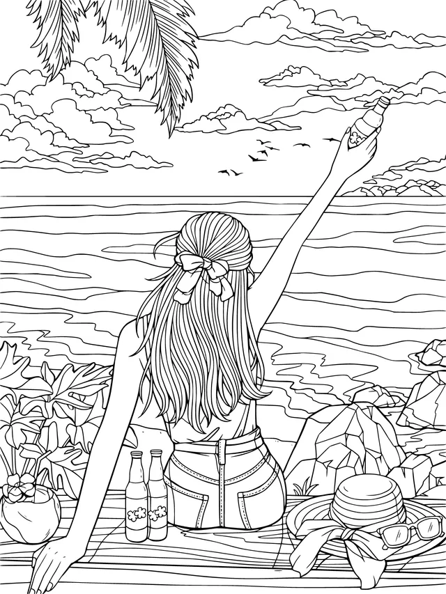 Pleasant Time by the Seaside