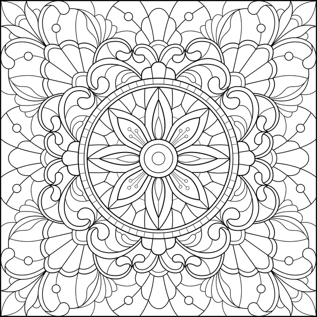 Colorful Mandala Pattern