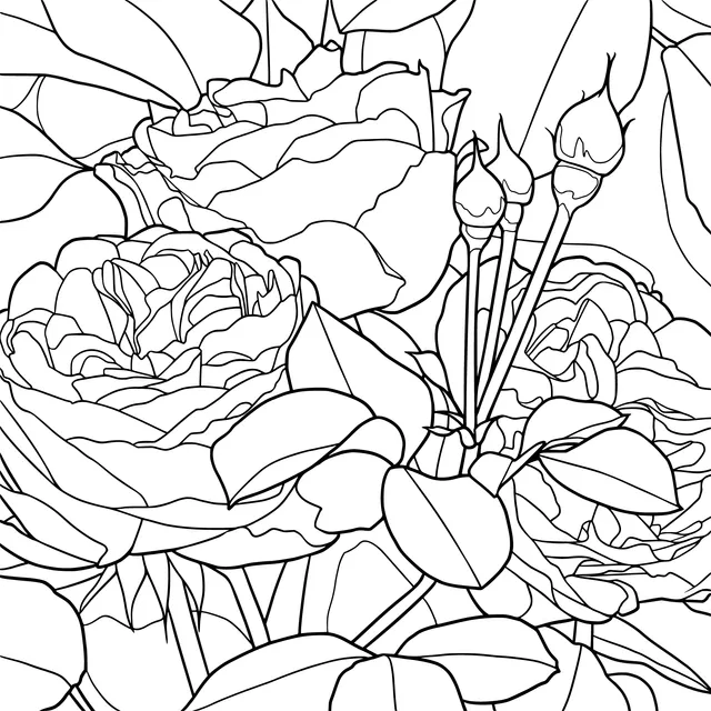 Delicate Pink Roses