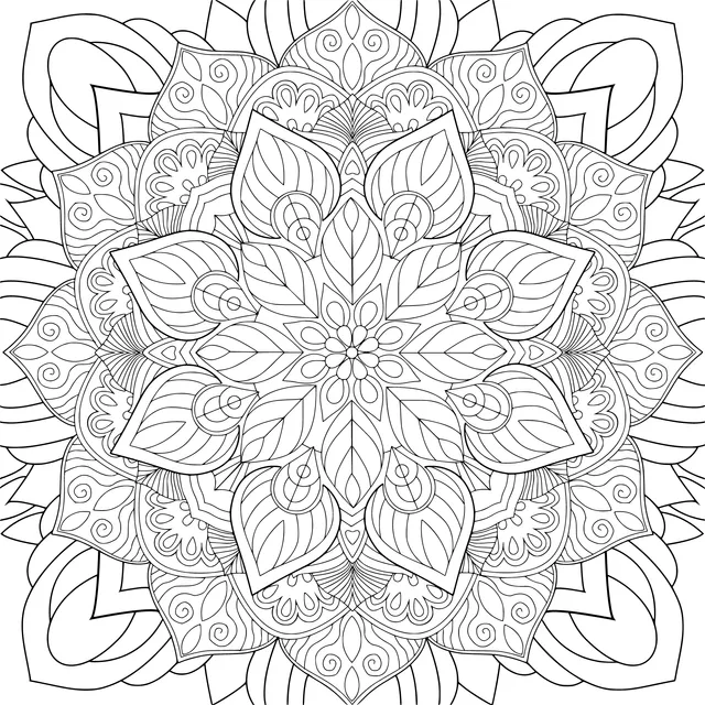Colorful Mandala Pattern