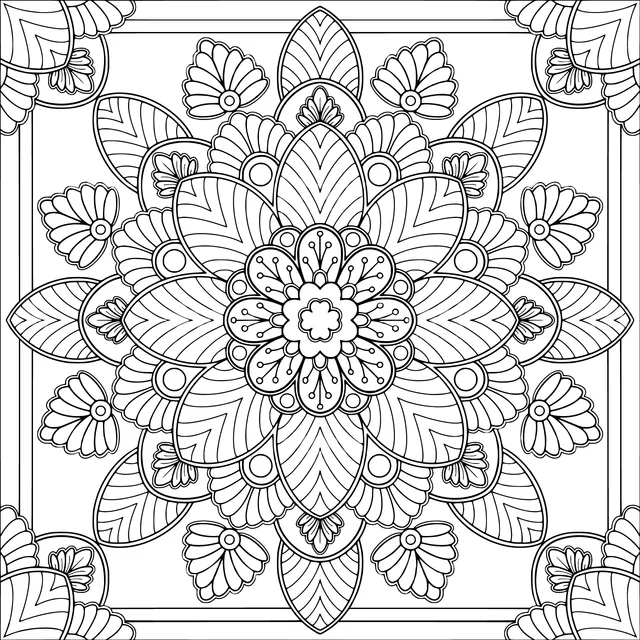 Colorful Mandala Pattern