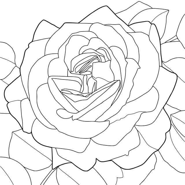 An Orange Rose