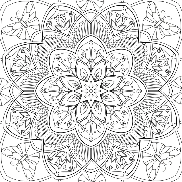 Colorful Mandala Pattern