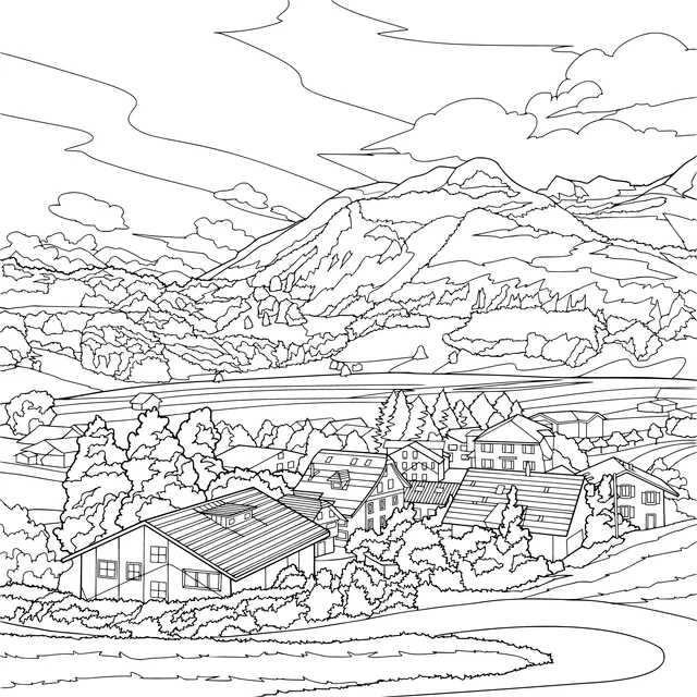 Beautiful Rural Scenery