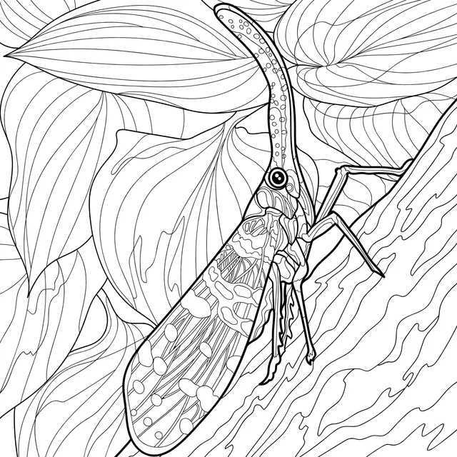 Colorful Lanternfly