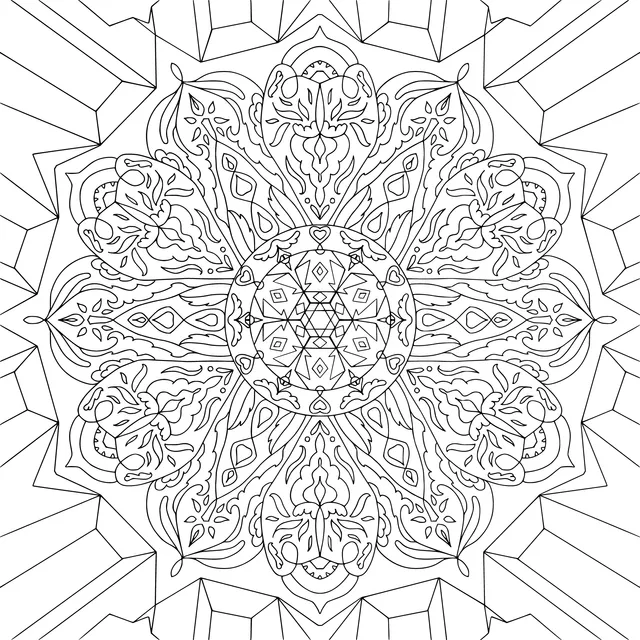 Colorful Mandala Pattern