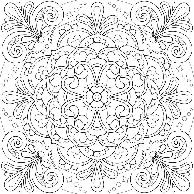 Colorful Mandala Pattern