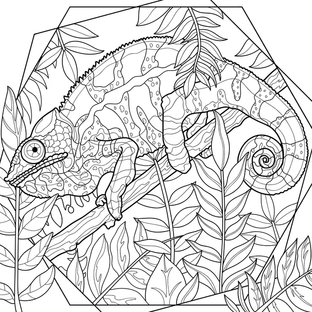 Chameleon on a Branch
