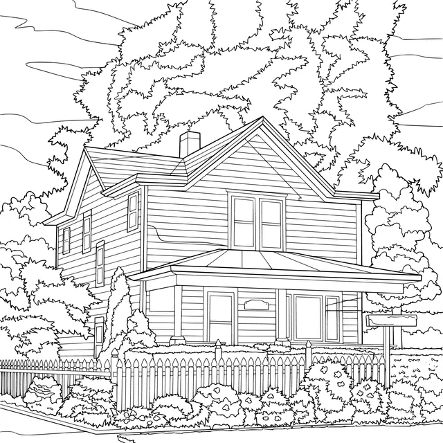 Cottage in Autumn