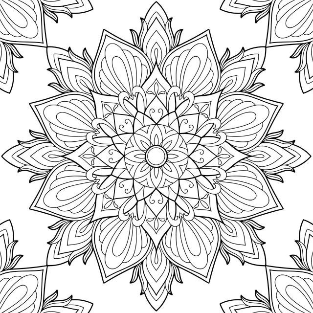 Colorful Mandala Pattern