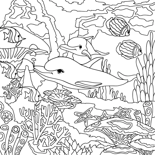 Joyful Underwater World