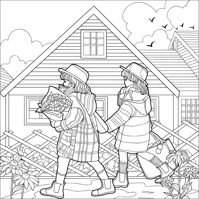 Girls' Warm Home - coming Journey