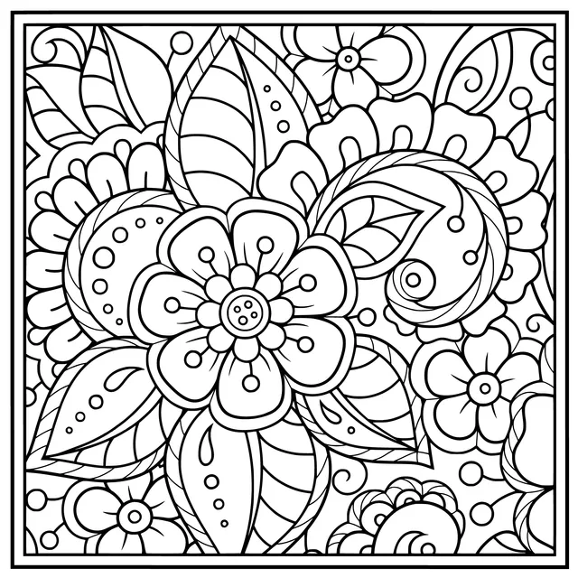 Colorful Floral Pattern