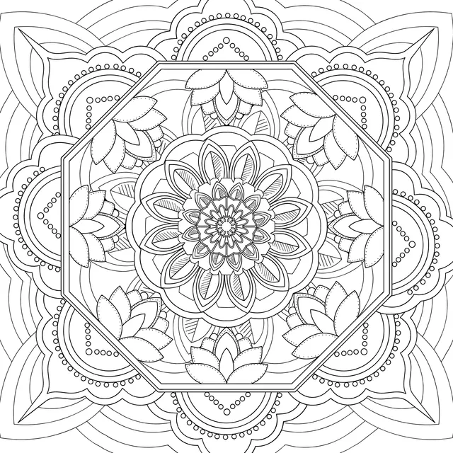 Colorful Mandala Pattern