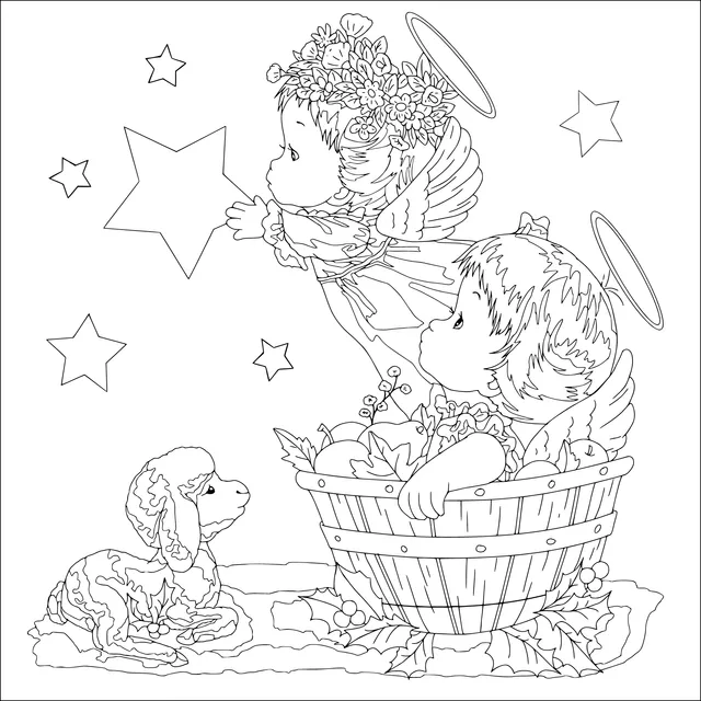 Angels and a Lamb