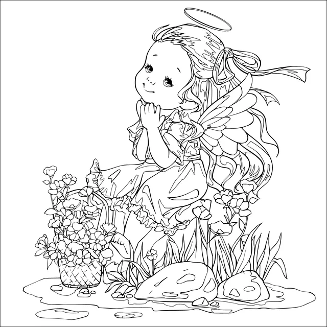 Cute Little Angel