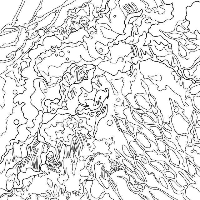 Abstract Color Texture Pattern