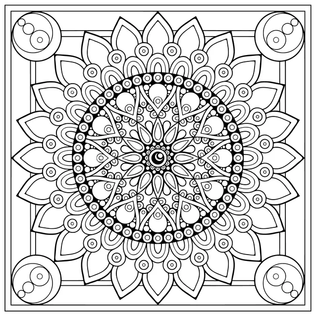 Colorful Mandala Pattern