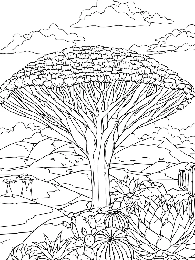 A Strange Tree in the Desert