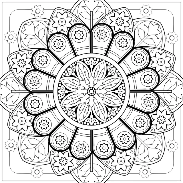 Colorful Mandala Pattern