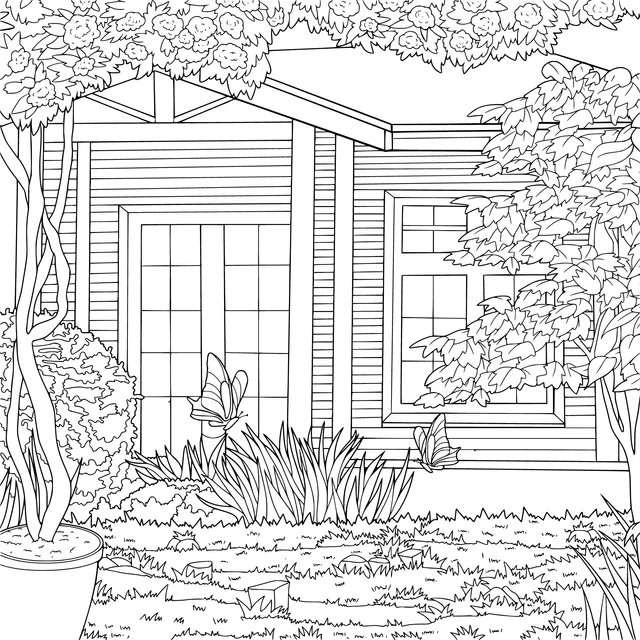 Small House with Garden