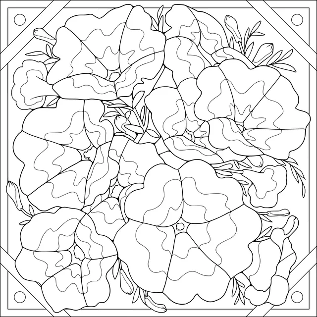 Yellow Flower Pattern