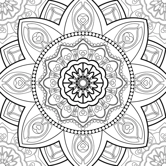 Colorful Mandala Pattern