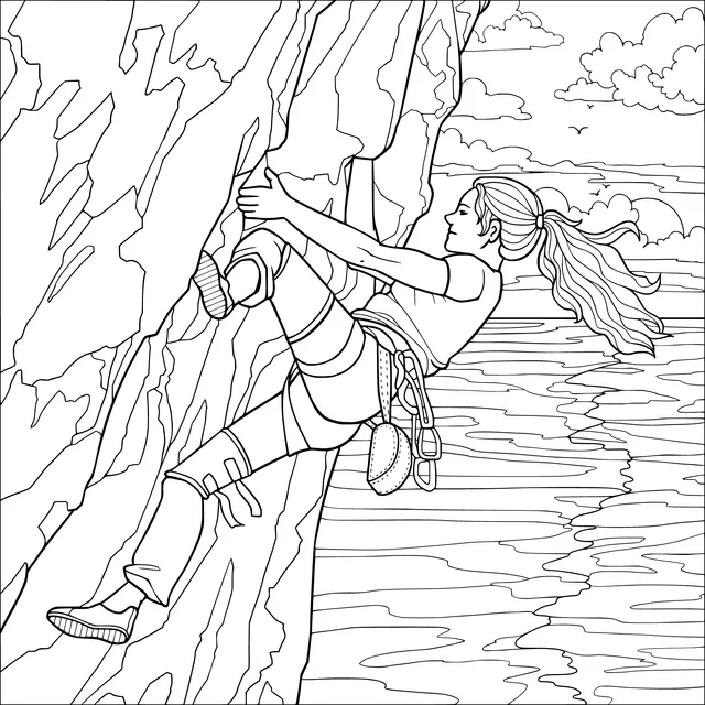 Woman Rock - climbing
