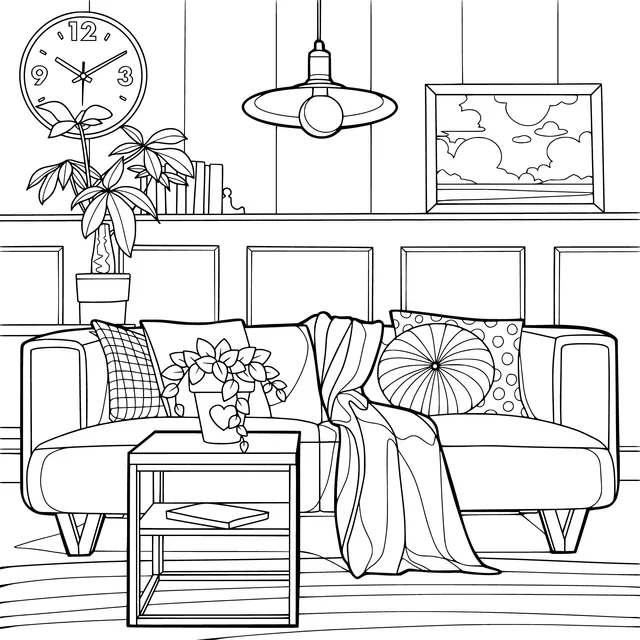 A Cozy Corner of the Living Room