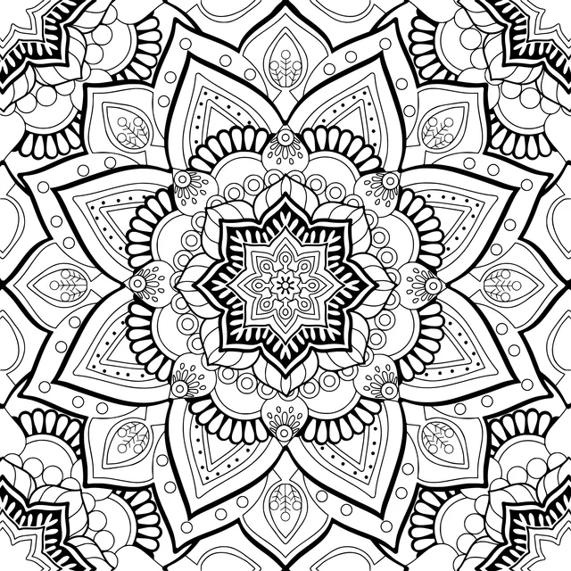 Colorful Mandala Pattern
