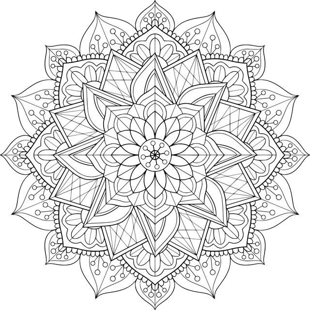 Colorful Mandala Pattern
