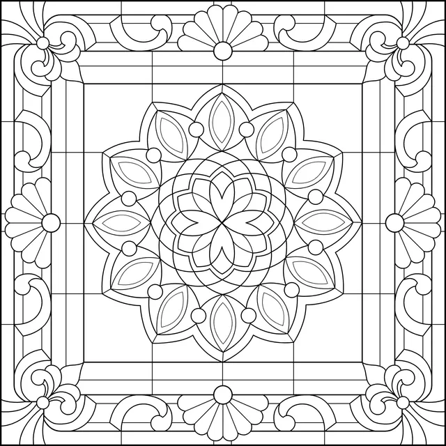 Colorful Geometric Pattern