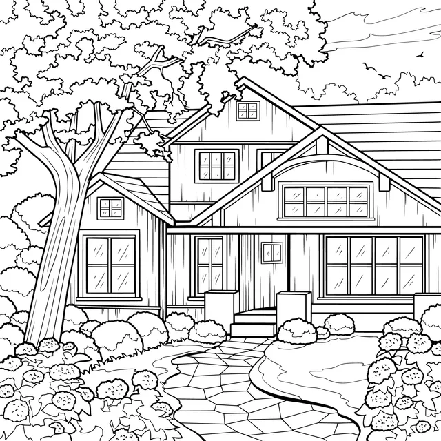 Beautiful Single - family House