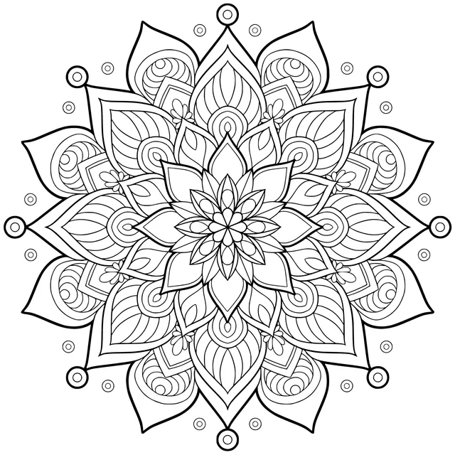 Colorful Mandala Pattern