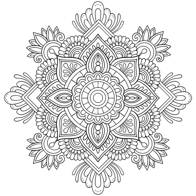 Colorful Mandala Pattern