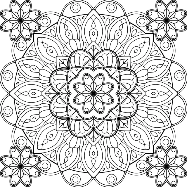 Colorful Mandala Pattern