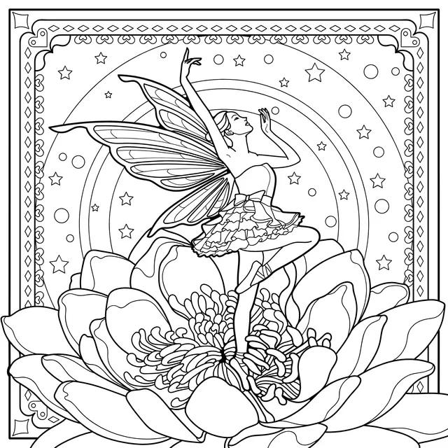 Fairy on the Flower