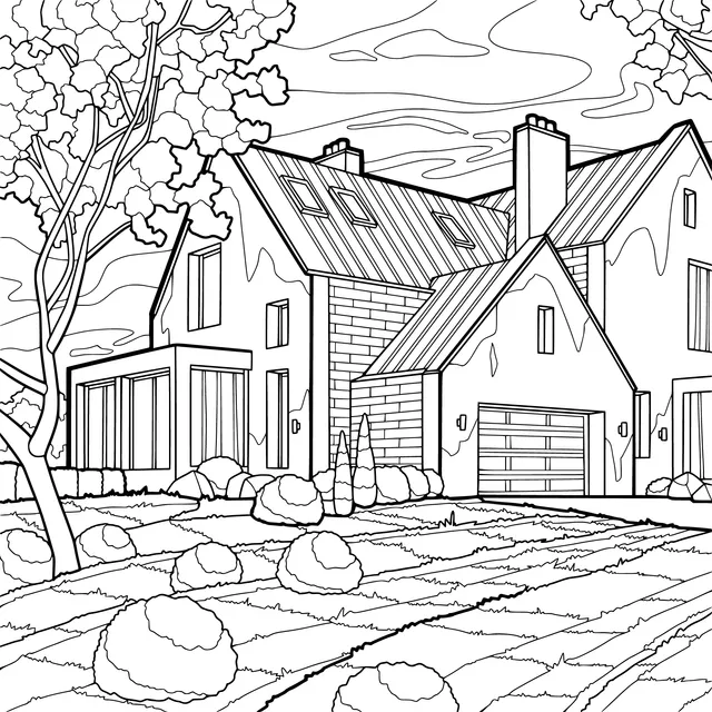 Cozy Residence in Autumn