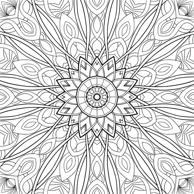 Colorful Mandala Pattern