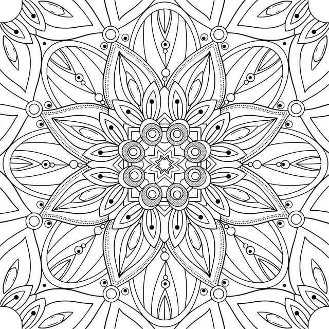 Colorful Mandala Pattern
