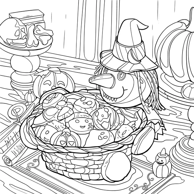 Halloween Candies and Decorations