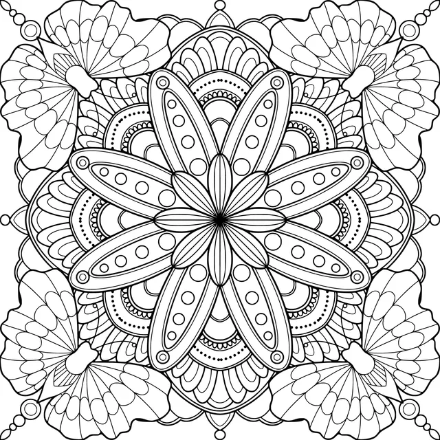 Colorful Mandala Pattern