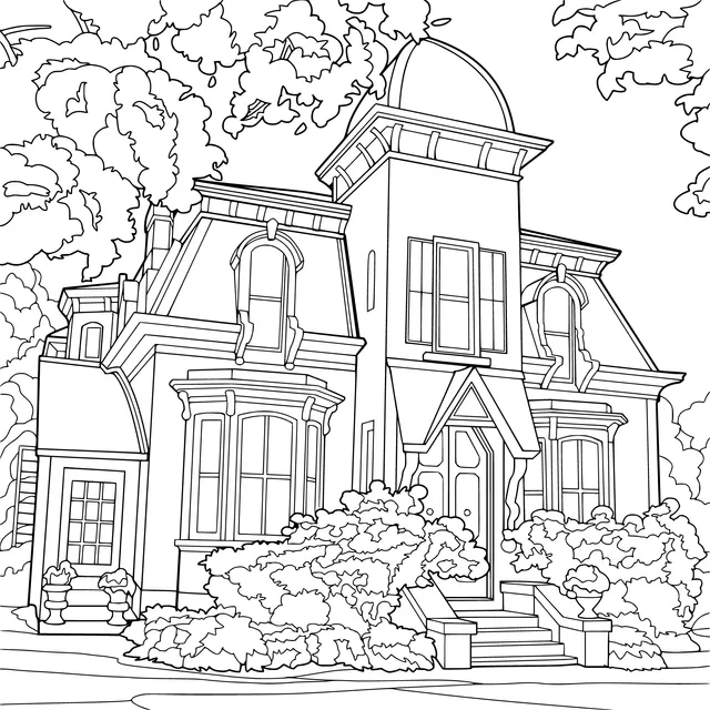 Vivid Single - family House