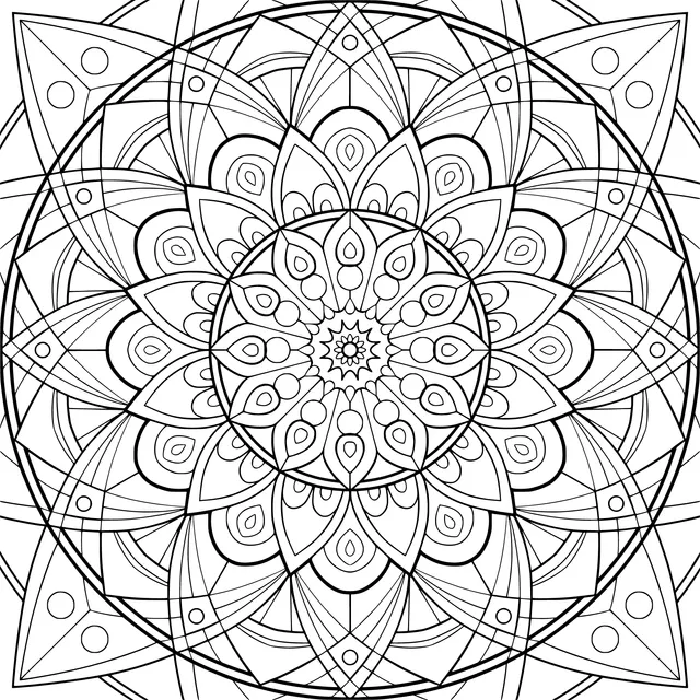 Colorful Mandala Pattern