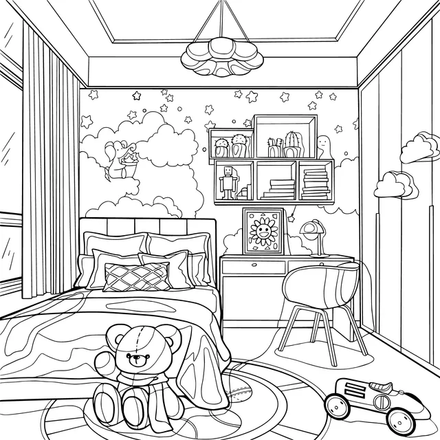 Children's Dreamy Bedroom
